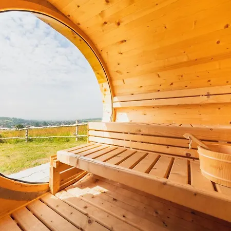 Gorce Sauna Jacuzzi בקתה Klikuszowa