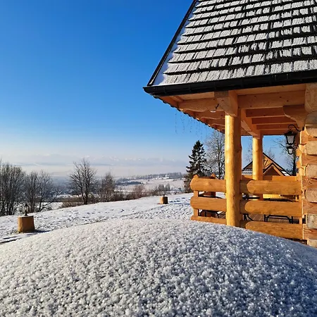 Gorce Sauna Jacuzzi Alpesi faház *