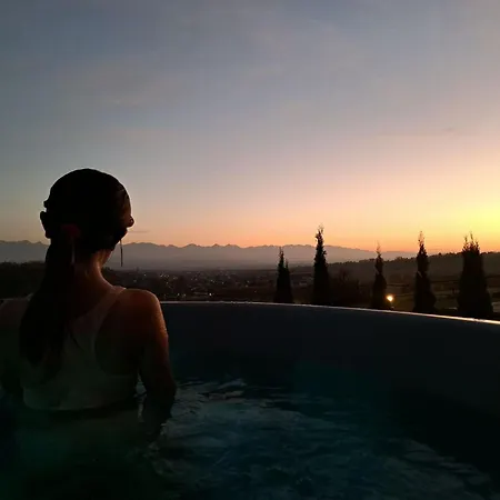 Gorce Sauna Jacuzzi Chalé Klikuszowa
